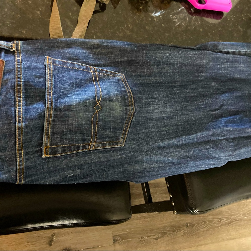 Lucky Brand 221 straight jeans, size 40/30